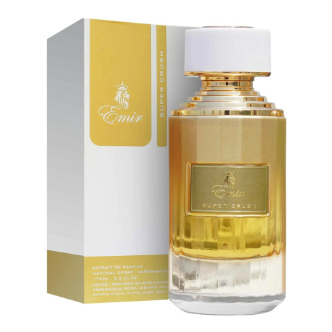 Perfumy Super Crush 100 ml – arabskie perfumy unisex z nutami drzewnymi i bursztynem OPAKOWANIE Perfumy Super Crush 100 ml – arabskie perfumy unisex z nutami drzewnymi i bursztynem OPAKOWANIE