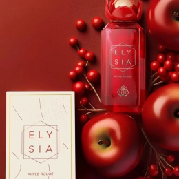 Perfumy Elysia Apple Rouge – nuty jabłka, liczi i czarnej porzeczki