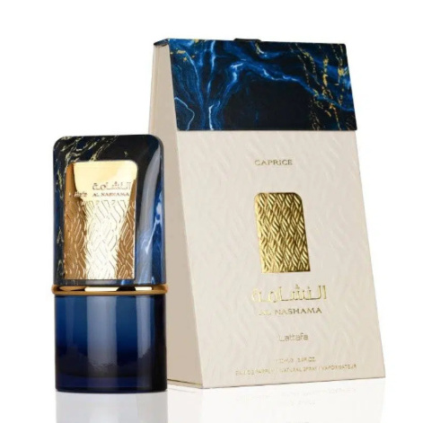 Al Nashama Caprice 100 ml – świeży i elegancki zapach z Emiratów Arabskich OPAKOWANIE