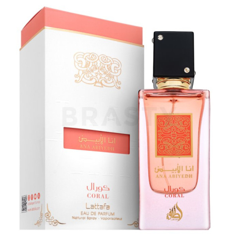 Perfumy Lattafa Coral 60 ml – kobiecy, soczysty zapach z ambrą i brzoskwinią OPAKOWANIE