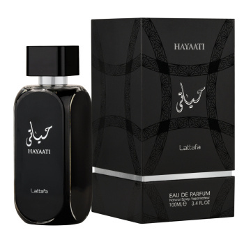 Hayaati Silver 100 ml – elegancki zapach z Emiratów Arabskich OPAKOWANIE Hayaati Silver 100 ml – elegancki zapach z Emiratów Arabskich OPAKOWANIE