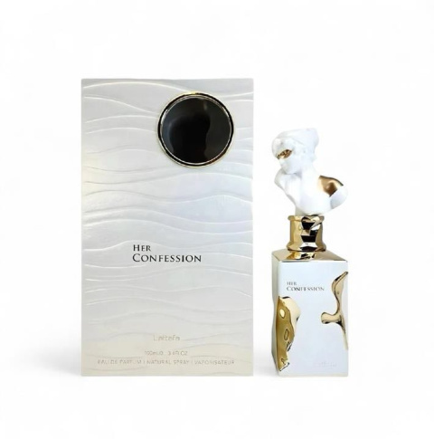 Her Confession 100 ml – eleganckie perfumy z Emiratów Arabskich OPAKOWANIE Her Confession 100 ml – eleganckie perfumy z Emiratów Arabskich OPAKOWANIE