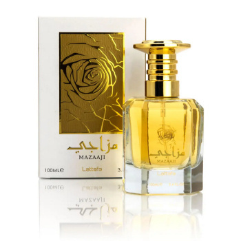 Mazaaji 100 ml – luksusowe perfumy z Emiratów Arabskich OPAKOWANIE Mazaaji 100 ml – luksusowe perfumy z Emiratów Arabskich OPAKOWANIE