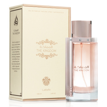 The Kingdom Woman 100 ml – luksusowe perfumy z Emiratów Arabskich opakowanie The Kingdom Woman 100 ml – luksusowe perfumy z Emiratów Arabskich opakowanie
