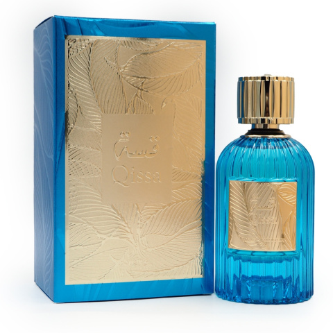 Qissa Blue by Paris Corner – orientalne perfumy z Emiratów Arabskich OPAKOWANIE Qissa Blue by Paris Corner – orientalne perfumy z Emiratów Arabskich OPAKOWANIE