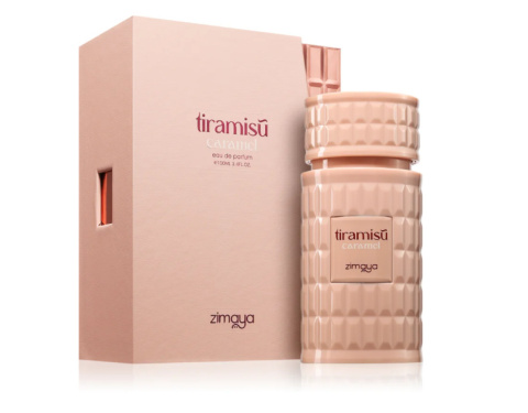 Zimaya Caramel – orientalne perfumy dla kobiet z nutą deserową OPAKOWANIE
