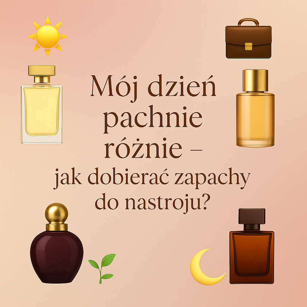🌸 Mój dzień pachnie różnie – jak dobierać zapachy do nastroju?